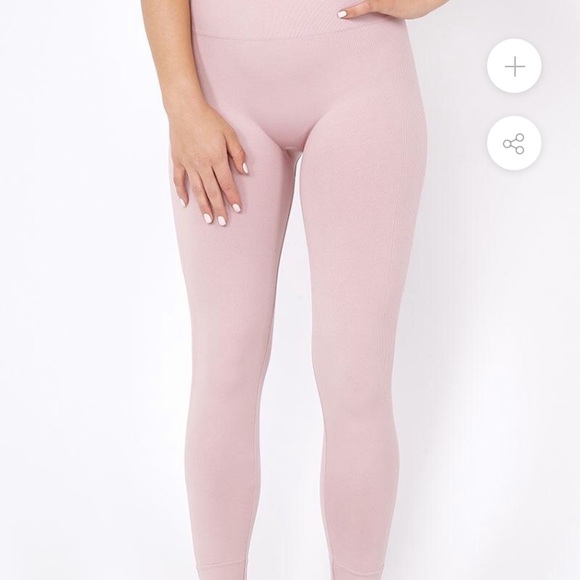 baby pink sports leggings